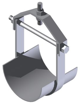 clevis hangers welded shield