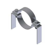extended pipe clamp